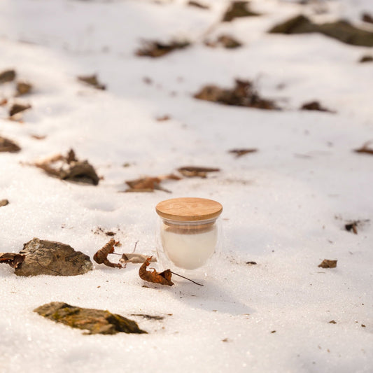 555 Québec 森林香氛蠟燭-深林草木清涼手工精油大豆蠟