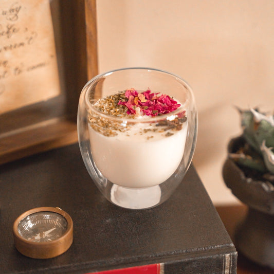 Protection 防禦守護香氛蠟燭-凜冽松柏木質手工精油大豆蠟